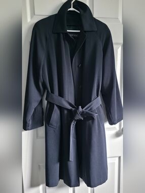 London Fog Green Grey Labeled Inner Tag Jacket